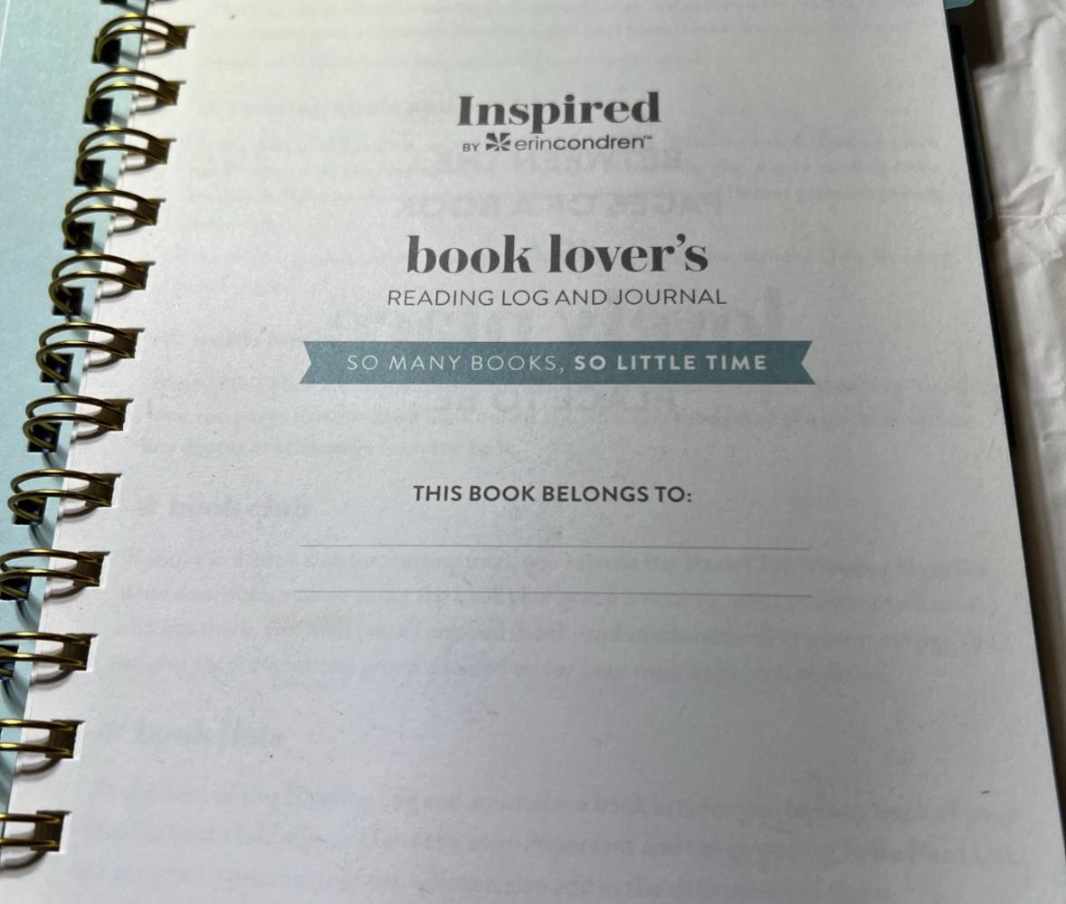 Bookstore Journal & Reading Log (Spiral)